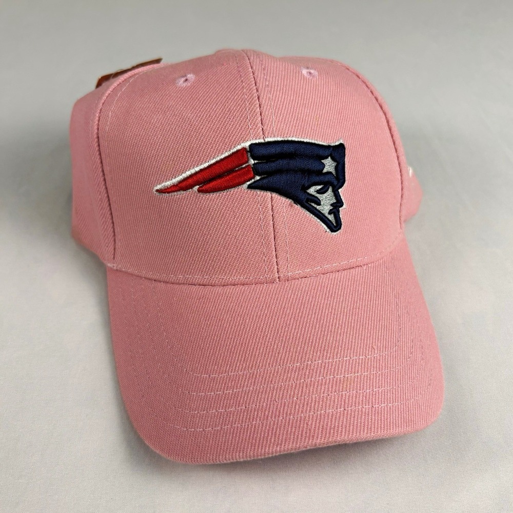 Hanna New England Patriots NFL Football Pink Adjustable Baseball Cap Hat Womens